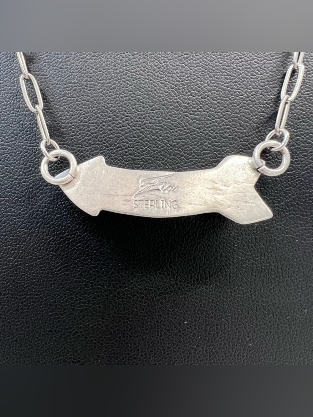 Native American Arrow Bar Necklace - Picture 5 of 6